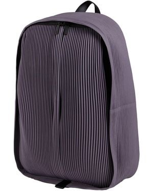 Issey Miyake Backpack Polyester - Purple