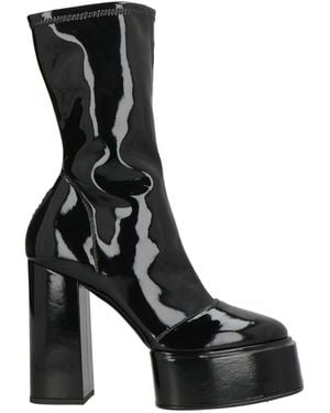 3Juin Ankle Boots Textile Fibres - Black