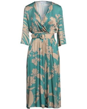 Kaos Midi Dress Viscose - Green