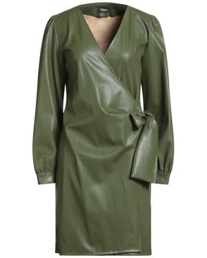 Marella Military Mini Dress Polyester, Polyurethane - Green