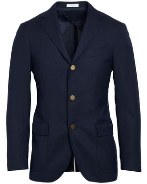Boglioli Midnight Blazer Wool - Blue