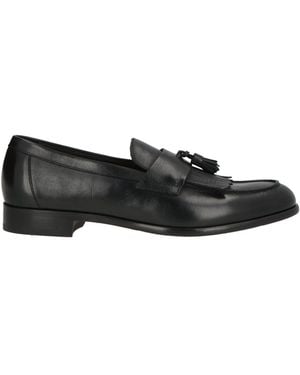 Doucal's Loafers Leather - Black