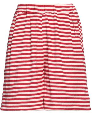 Rose' A Pois Shorts & Bermuda Shorts - Red