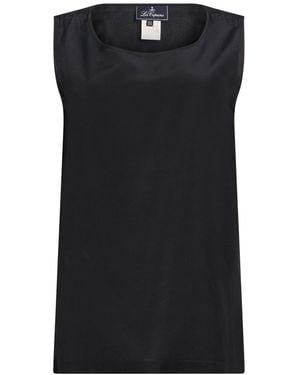 Les Copains Tank Top Silk - Black