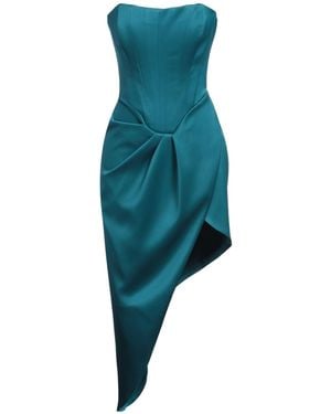 SILENCE LIMITED Midi Dress Pes - Blue
