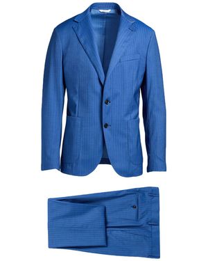 LAVIN Suit Wool, Viscose, Elastane - Blue