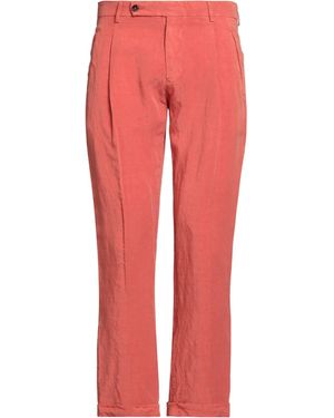 Berwich Pants Lyocell, Linen - Red