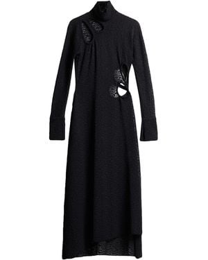 ワンピース VICTORIA BECKHAM LONG BLACK DRESS IN VISCOSE JERSEY Victoria Beckham Long black dress in viscose jersey | Parallel