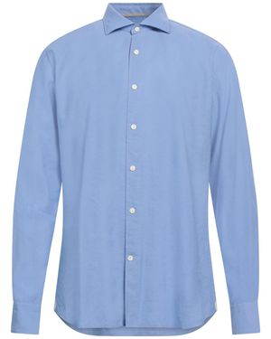 Tintoria Mattei 954 Hemd - Blau