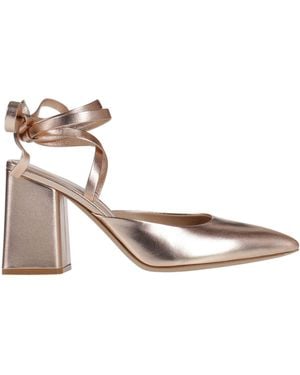 Gianvito Rossi Pumps Leather - Natural
