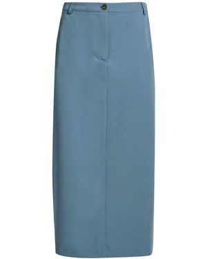Colmar Light Midi Skirt Polyester, Viscose, Elastane - Blue