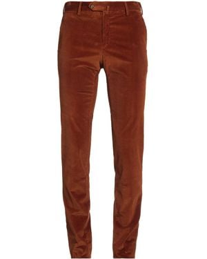 PT Torino Camel Trousers Cotton, Elastane - Red