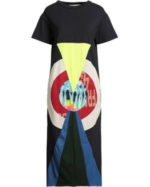 Conner Ives Midi Dress Cotton - Black