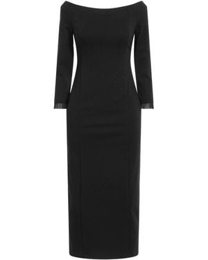 Soallure Midi Dress - Black