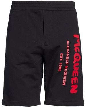 McQueen Shorts & Bermuda Shorts Cotton - Blue