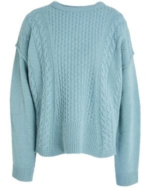 High Pullover - Blau