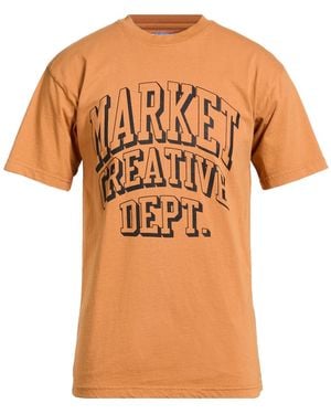 Market T-Shirts - Orange