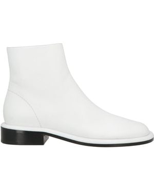 Proenza Schouler Ankle Boots Lambskin - White