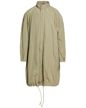Ferragamo Overcoat & Trench Coat Polyester, Cotton - Green