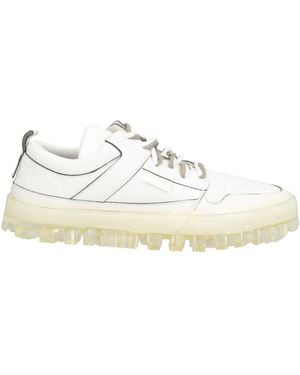 RBRSL RUBBER SOUL Trainers Leather - White