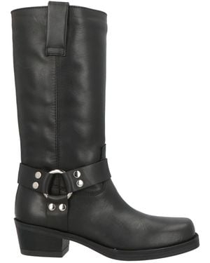 Anima Boot Leather - Black