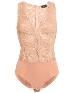 Elisabetta Franchi Blush Top Polyamide, Viscose - Pink
