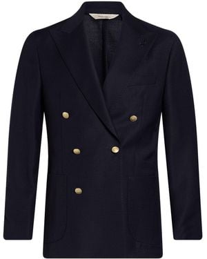 Paoloni Blazer Virgin Wool - Blue