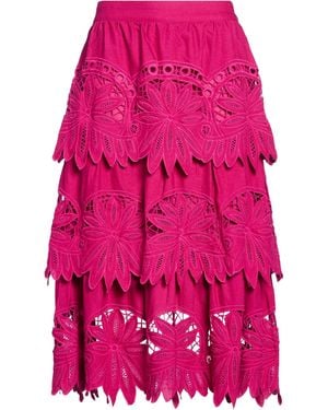 FARM Rio Midi Skirts - Pink