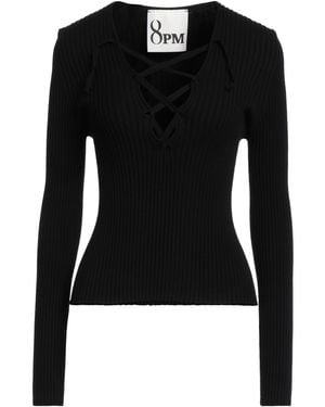 8pm Pullover - Schwarz