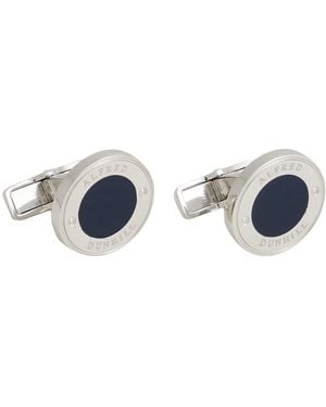 dunhill Gemelli E Fermacravatte - Blu
