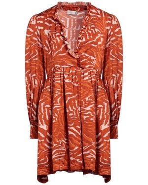 Haveone Mini Dress - Orange