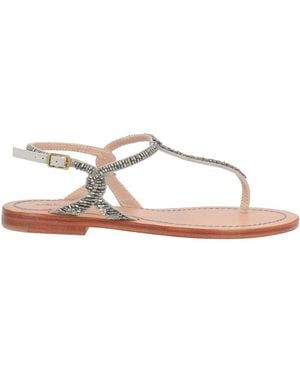 Maliparmi Thong Sandals - Grey