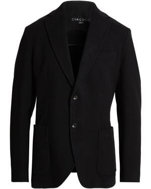 Circolo 1901 Blazer Cotton, Elastane - Black