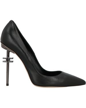 Elisabetta Franchi Court Shoes Leather - Black