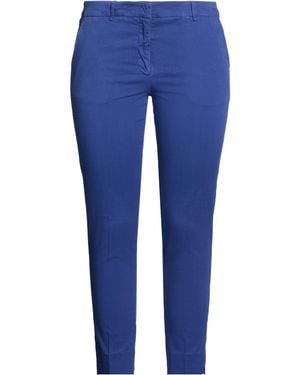 Rossopuro Pants Cotton, Elastane - Blue