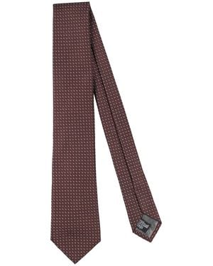 Emporio Armani Ties & Bow Ties Silk - Purple