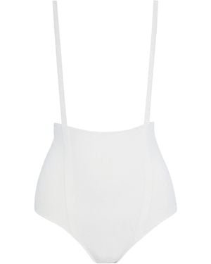 Live The Process Dungarees - White