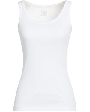 Eleventy Tank Top Cotton - White