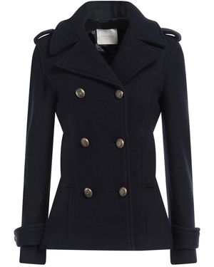 Circolo 1901 Midnight Coat Virgin Wool - Blue