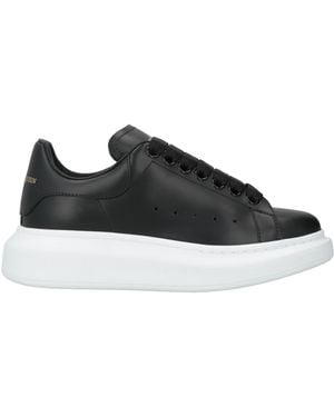 McQueen Trainers Leather - Black
