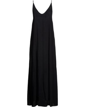 Alysi Maxi Dress Viscose - Black