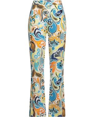 B.yu Pants Viscose - Blue