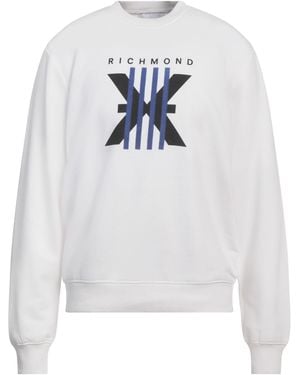 Richmond X Sweatshirt Cotton, Polyester - White