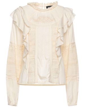 Ottod'Ame Ivory Denim Shirt Viscose, Cotton - Natural