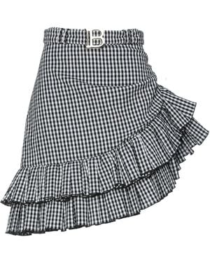 Balmain Mini Skirt - Grey