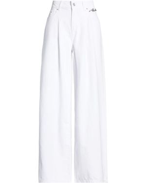 KARL LAGERFELD Jeans Cotton, Lyocell - White