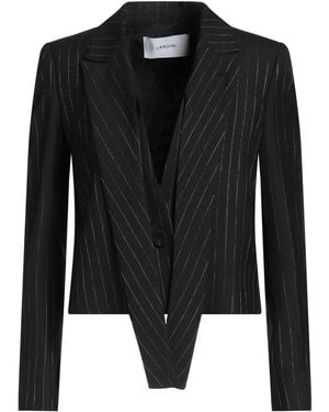 Lardini Blazer Wool, Polyester - Black