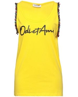 Odi Et Amo T-shirt - Yellow