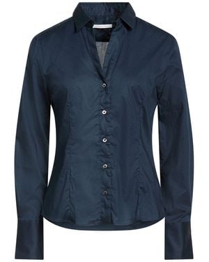 Bagutta Shirt Cotton, Elastane - Blue