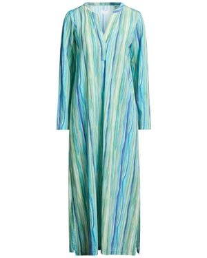 Caliban Maxi Dress Polyamide, Elastane - Blue